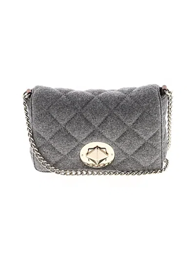 Pre-owned Kate Spade New York Crossbody Bag In Gray