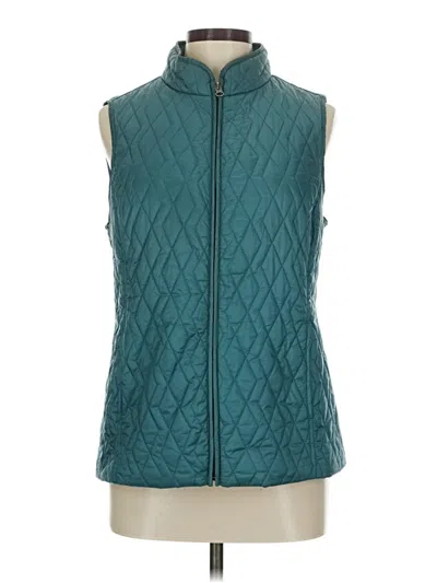 Pre-owned Croft & Barrow Vest In Blue