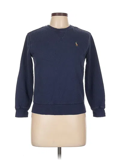 Pre-owned Polo By Ralph Lauren Sweatshirt In Blue