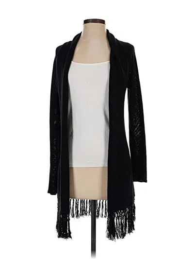 Pre-owned Lilly Pulitzer Cardigan Sweater In Black