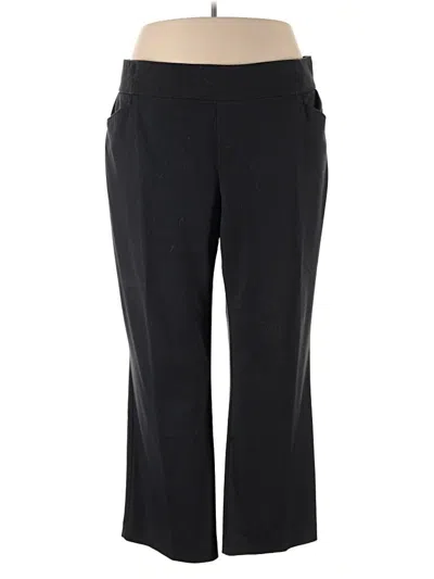 Pre-owned Cj Banks Dress Pants In Black