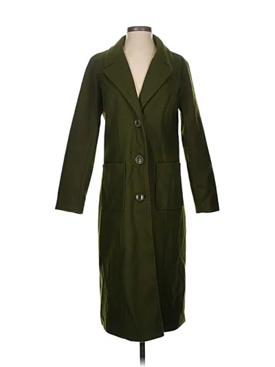 Pre-owned Chouyatou Trenchcoat In Green