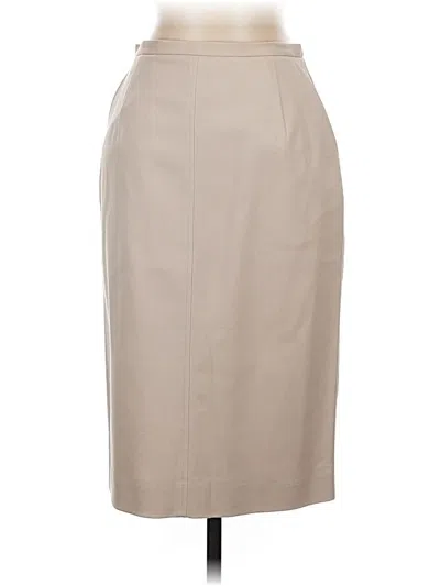 Pre-owned Talbots Formal Skirt In Brown