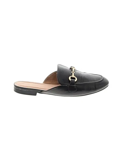 Pre-owned Cushionaire Mule/clog In Black