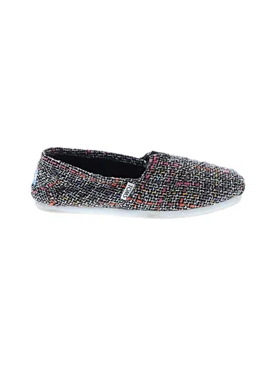 Pre-owned Toms Flats In Brown