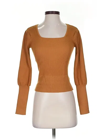 Pre-owned Philosophy Republic Clothing Cardigan Sweater In Brown