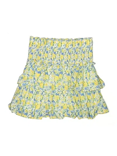 Pre-owned Janie And Jack Kids' Skirt In Yellow