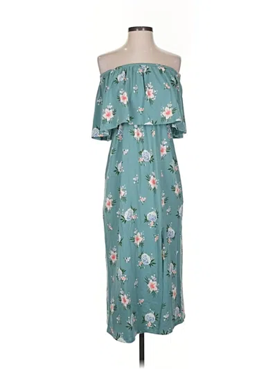 Pre-owned O'neill Casual Dress In Green