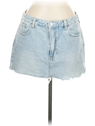 Pre-owned Pacsun Denim Skirt In Blue