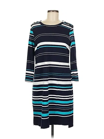 Pre-owned Crown & Ivy Casual Dress In Blue