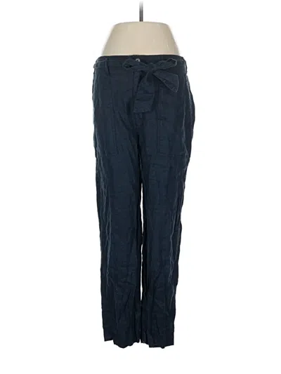 Pre-owned Polo Ralph Lauren Linen Pants In Blue