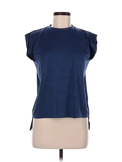 Pre-owned Born Primitive Active T-shirt In Blue