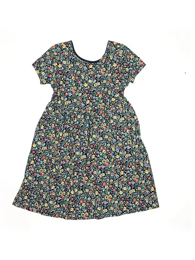 Pre-owned Lands' End Kids'  Dress In Blue