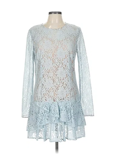 Pre-owned Bcbgmaxazria Cocktail Dress In Blue