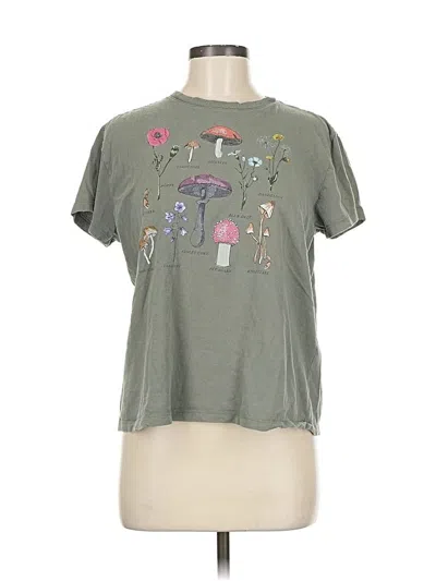 Pre-owned Mad Engine Short Sleeve T-shirt In Green