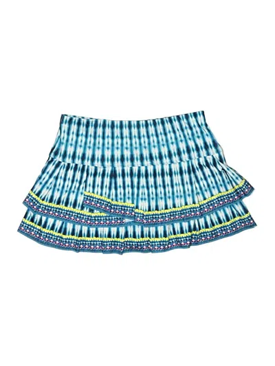 Pre-owned Lucky In Love Casual Skirt In Blue