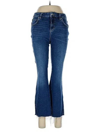 Pre-owned Free People Jeans In Blue