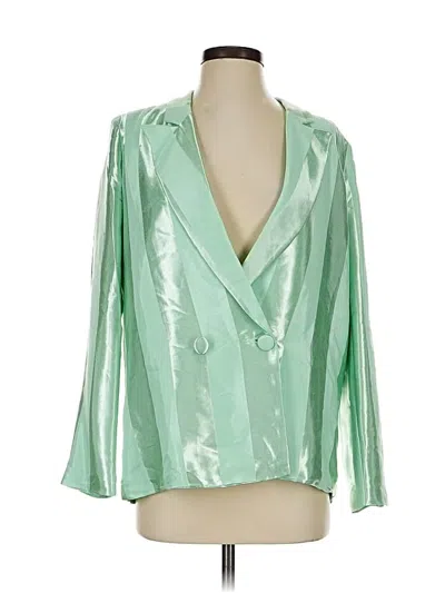 Pre-owned Strut & Bolt Blazer Jacket In Green