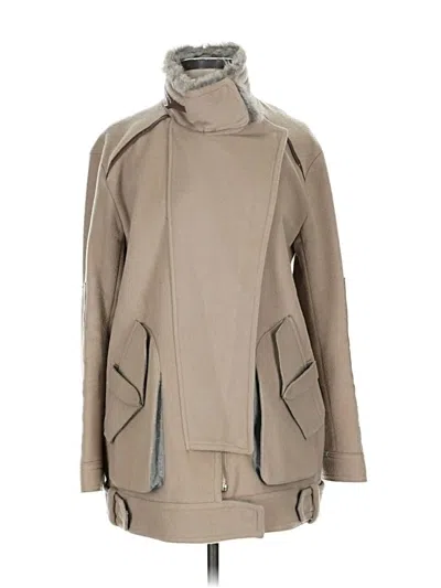 Pre-owned 1 By O'2nd Coat In Brown