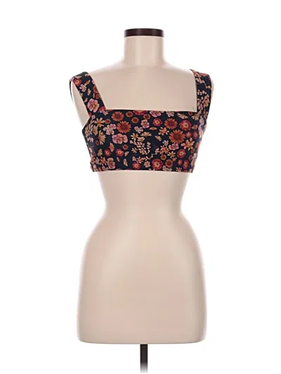 Pre-owned Beyond Yoga Tube Top Brown Strapless Neckline Tops