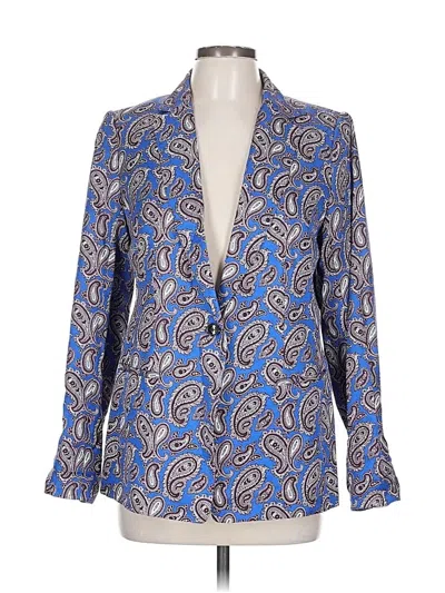 Pre-owned Banana Republic Blazer Jacket In Blue