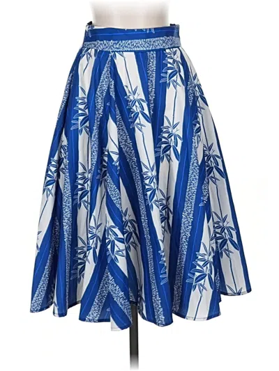 Pre-owned Boulevard Nights Formal Skirt In Blue