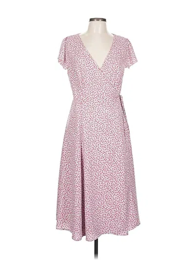 Pre-owned Ann Taylor Casual Dress In Pink