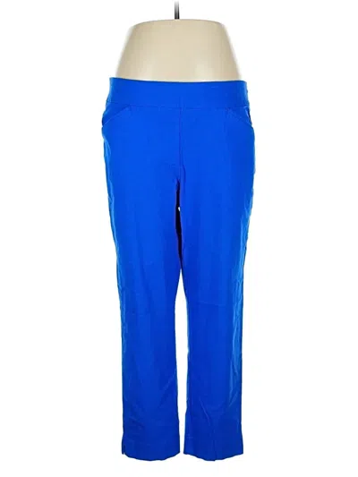 Pre-owned Chico's Active Pants In Blue