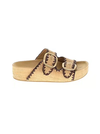 Pre-owned Loeffler Randall Sandals In Brown