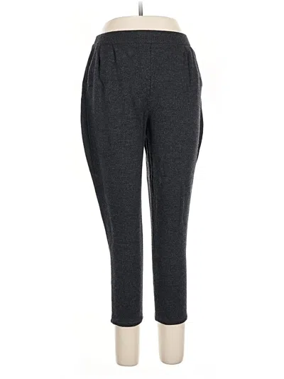 Pre-owned St John Casual Pants In Gray