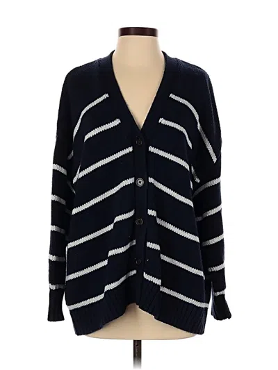 Pre-owned Jenni Kayne Cardigan Sweater In Blue