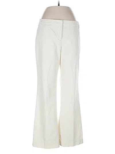 Pre-owned Talbots Dress Pants In White