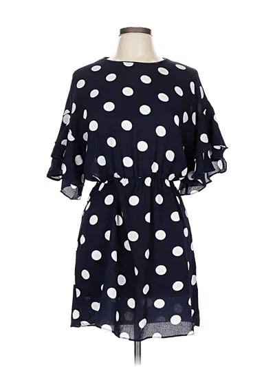 Pre-owned Armani Exchange Casual Dress In Blue