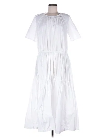 Pre-owned Nordstrom Casual Dress In White