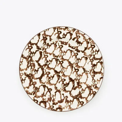 Tory Burch Spongeware Dinner Plate, Set Of 2 In Multi