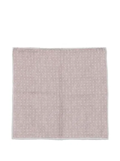 波点口袋方巾