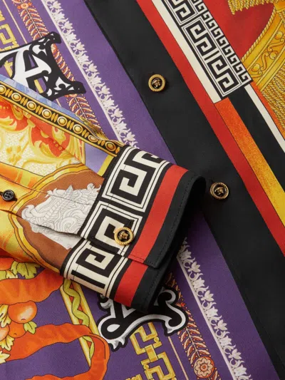 Versace Klassisches Hemd In Multi