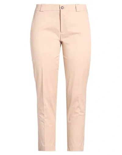 Berwich Woman In  Woman Pants Blush Size 10 Cotton, Elastane In Pink