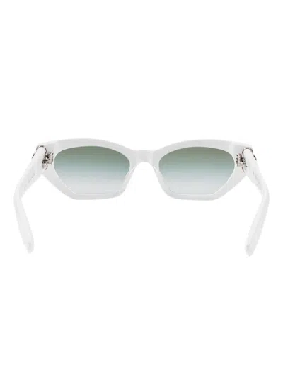 Chrome Hearts Hallla Baluuuu Cat-eye Sunglasses In White