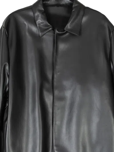 侧口袋衬衫领夹克