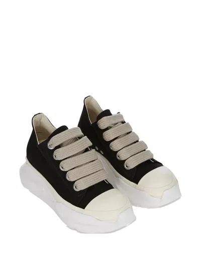 Rick Owens Drkshdw Jumbolace Low Sneakers In Black