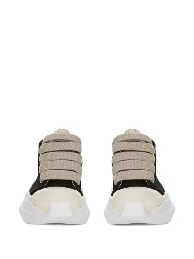Rick Owens Drkshdw Jumbolace Low Sneakers In Black