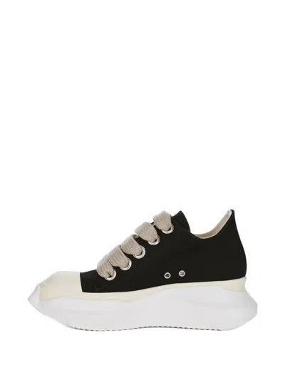 Rick Owens Drkshdw Jumbolace Low Sneakers In Black