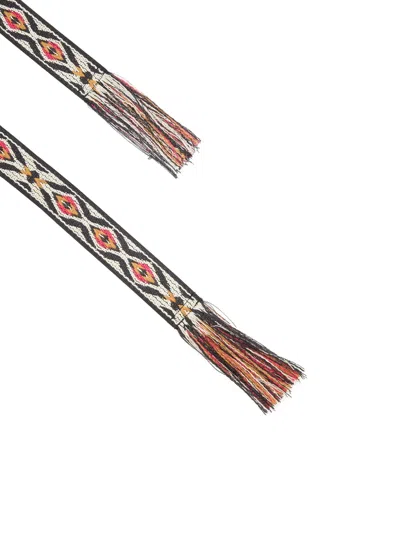 Isabel Marant Etki Tassel-detail Belt In Brown