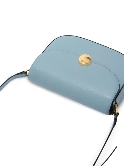 Furla Small Moonlight Leather Cross Body Bag In Blue