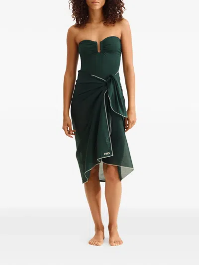 Eres Cabine Sarong In Green