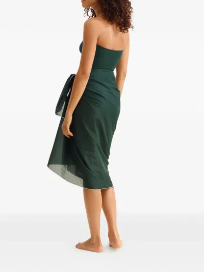 Eres Cabine Sarong In Green