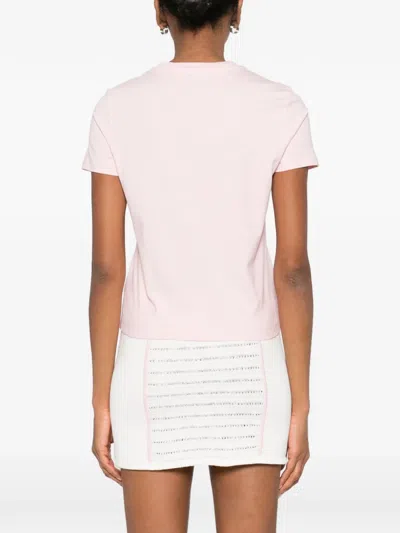 Casablanca Logo T-shirt In Pink