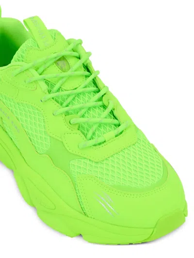 Plein Sport Track-king Gen.x.05 Logo-plaque Trainers In Green