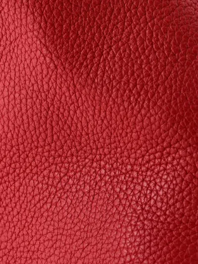 Pre-owned Hermes Picotin Lock Bag Clemence Mm Bucket Bag In Red